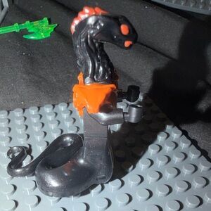 Char - Black and Orange Snake Minifigure